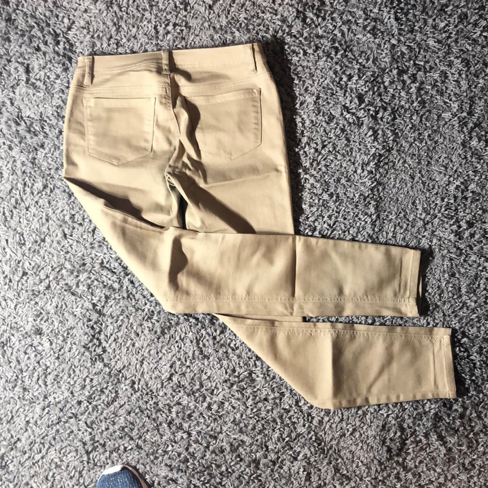 Blue Topaz | Tan Skinny fit jeans | size 3/4 | - Picture 8 of 8